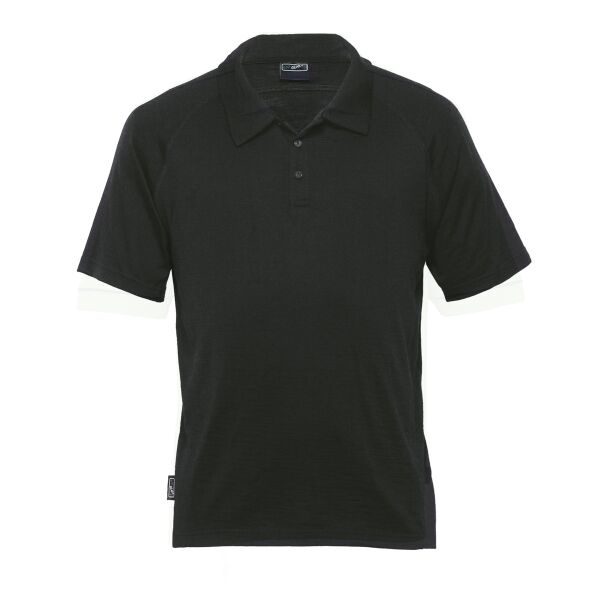 Mens Short Sleeve Merino Polo Thumbnail