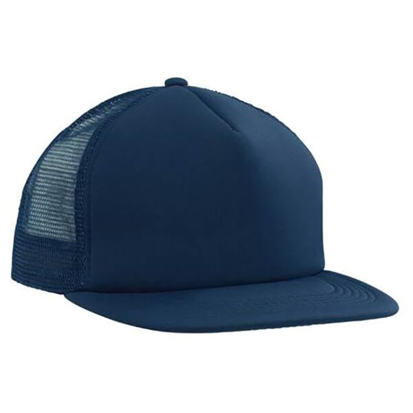 Trucker Mesh Cap With Flat Peak Thumbnail