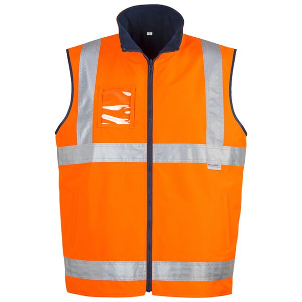 Mens Hi Vis Waterproof Lightweight Vest Thumbnail
