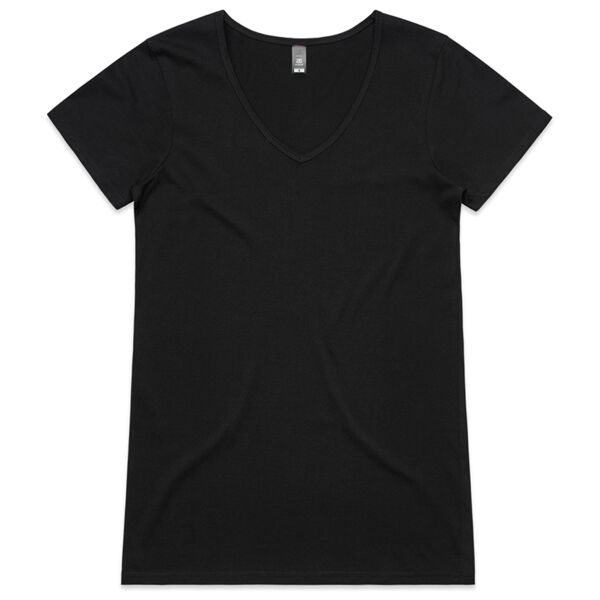 Womens Bevel V-Neck Tee Thumbnail