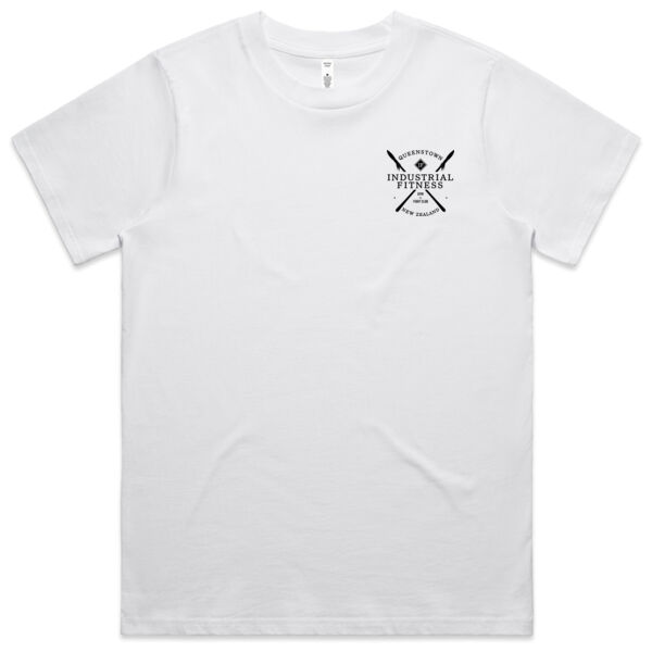 Wom's IF White Tee Thumbnail